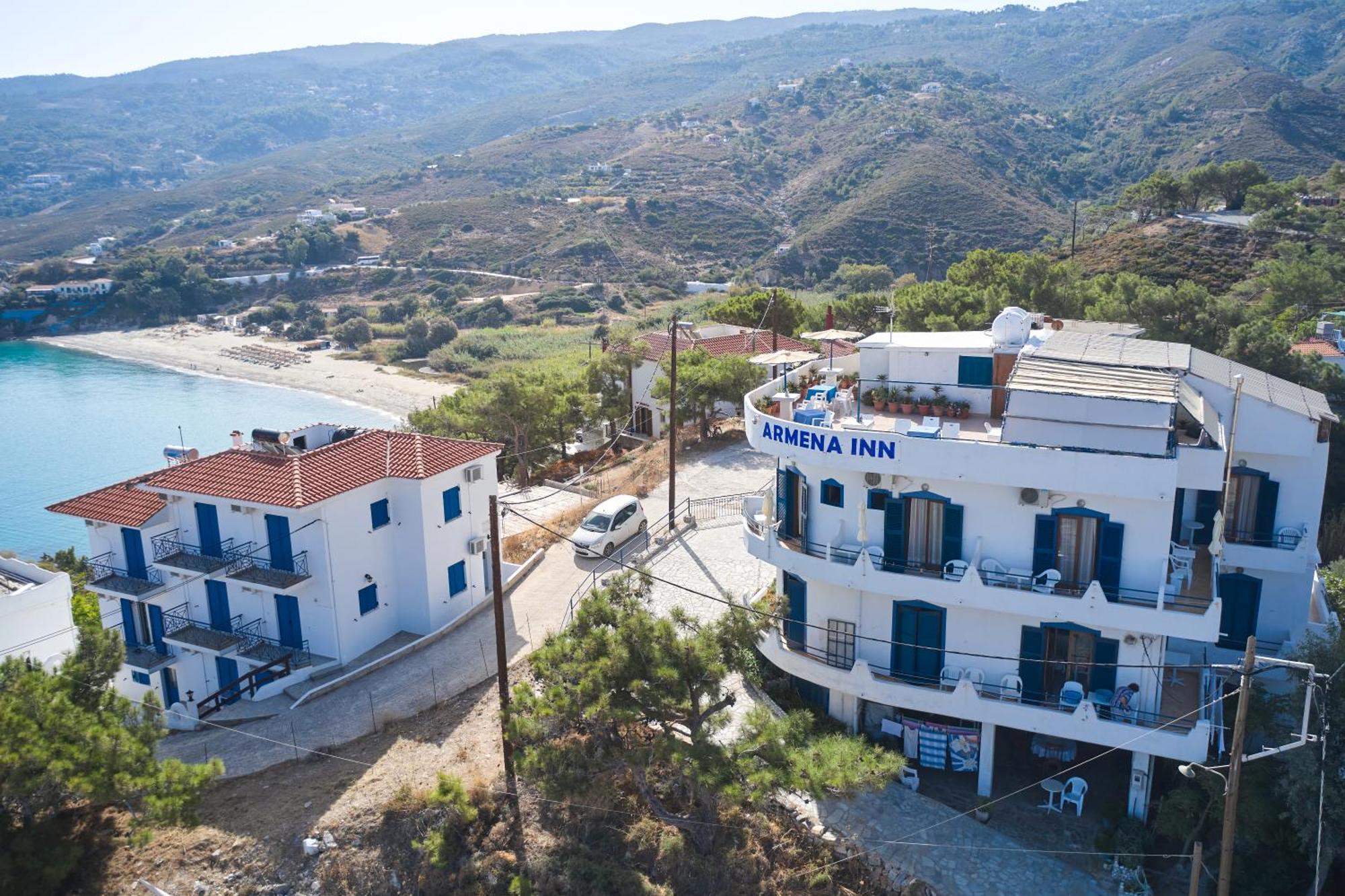 Armena Inn Armenistis  Luaran gambar