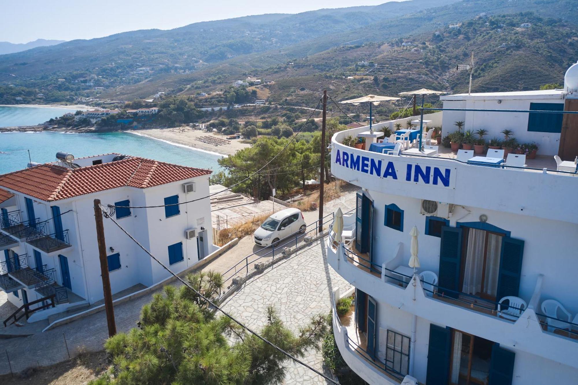 Armena Inn Armenistis  Luaran gambar